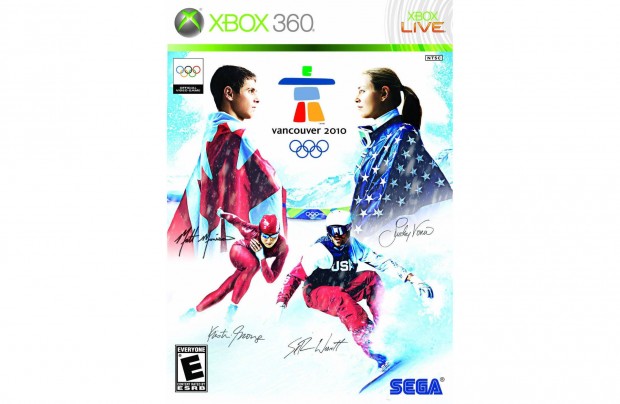 Vancouver Olympic 2010, Xbox 360 jtk