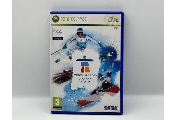 Vancouver Olympic 2010, Xbox 360 jtk, hasznlt