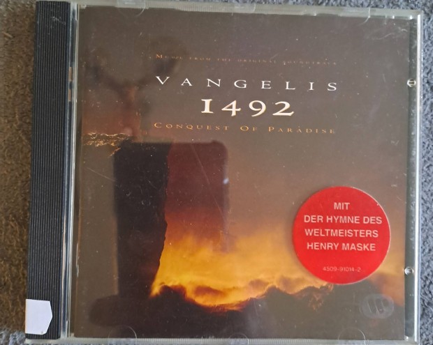 Vangelis 1492 filmzene cd