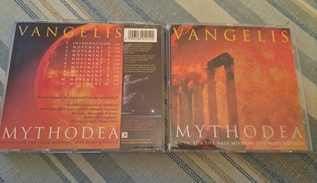 Vangelis: Mythodea - Music For The NASA Mission - CD