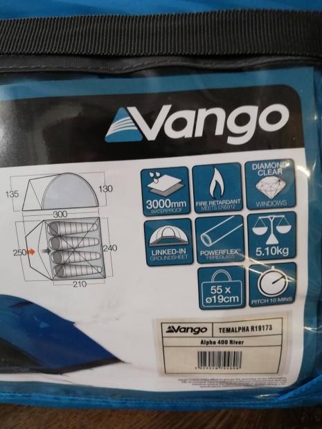 Vango Alpha 400 River kempingstor 