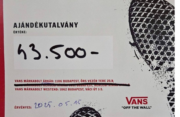 Vans ajndkutalvny