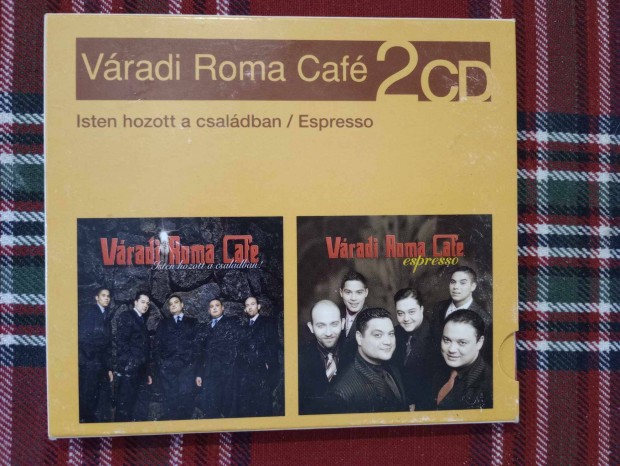 Vradi ROMA Caf 4 CD Isten Hozott A Csaldban Espresso Jrok Kelek A