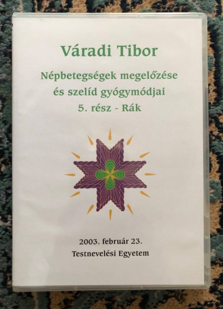 Vradi Tibor: Rk DVD