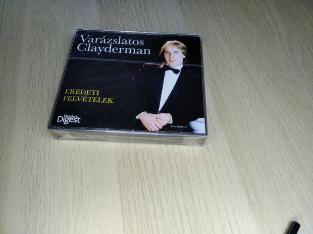 Varzslatos Clayderman - Eredeti Felvetelek / 5 x CD (Bontatlan)