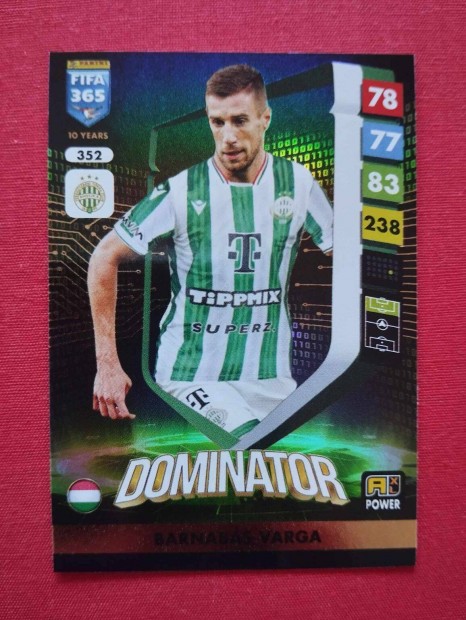 Varga Barnabs Ferencvros FIFA 365 2025 Power Dominator focis krtya