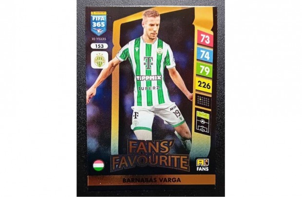 Varga Barnabs Ferencvros Fans Favourite focis krtya FIFA 2025