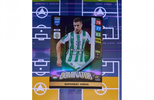 Varga Barnabs (Ferencvros) Panini Fifa 365 2025 Dominator krtya