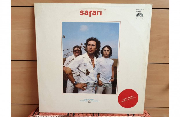 Varga Mikls - safari bakelit lemez hanglemez Vinyl