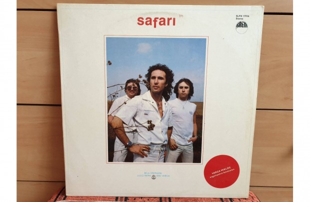 Varga Mikls - safari hanglemez bakelit lemez Vinyl