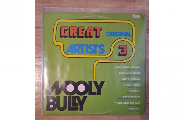 Various Artists Great Original Artists 3 - Wooly Bully LP