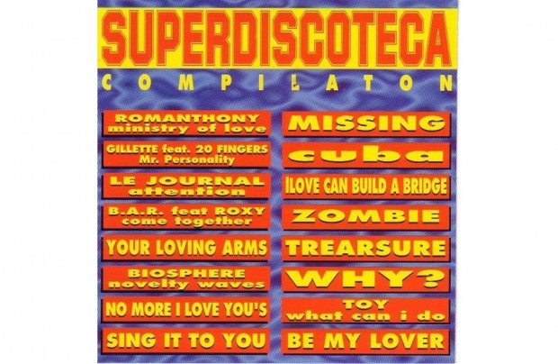 Various Artists - Superdiscoteca Compilation CD