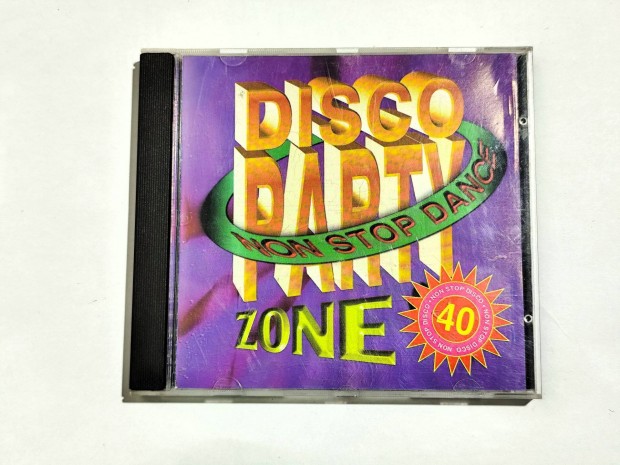 Various Disco Party Zone 40 Non Stop Dance CD