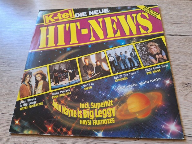 Various Hit-News 80' - as vek vlogats bakelit lemez! LP