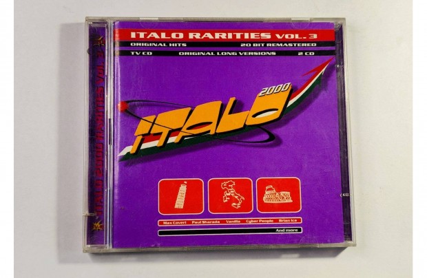 Various Italo 2000 - Italo Rarities Vol. 3 2XCD