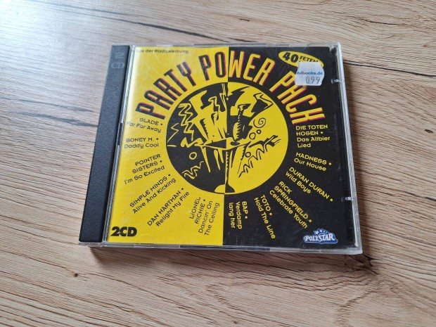 Various Party Power Pack dupla CD lemez vlogats!