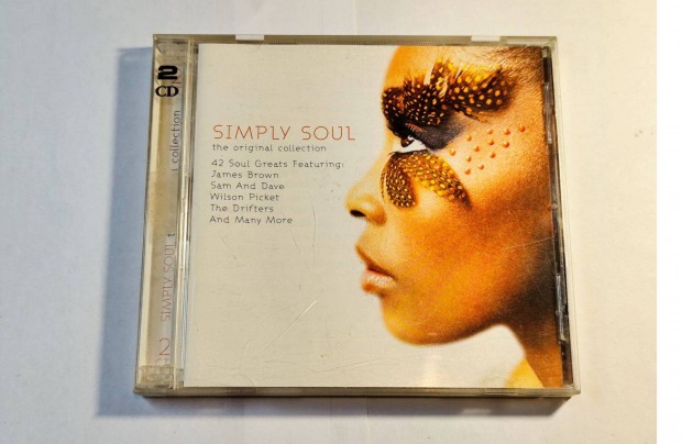 Various Simply Soul 2XCD Funk, Soul, Disco