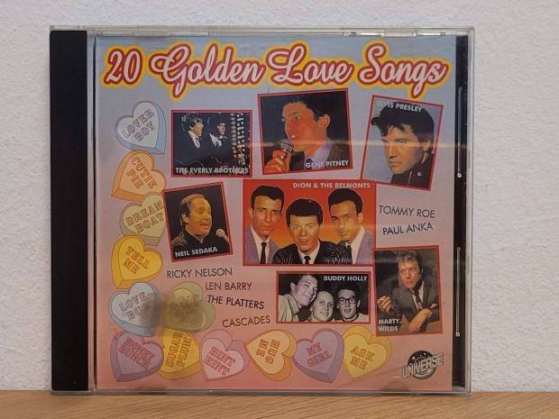 Various - 20 Golden Love Songs - Part 2 CD elad