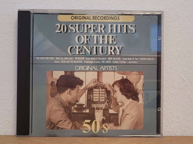 Various - 20 Superhits Of The Century 50's CD elad