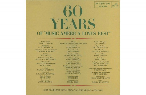 Various - 60 Years Of "Music America Loves Best" (2xlp, Comp)+ 4000 db