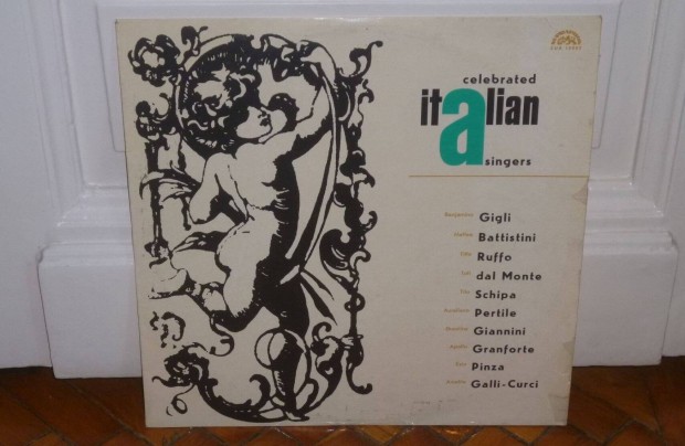 Various - Celebrated Italian Singers LP