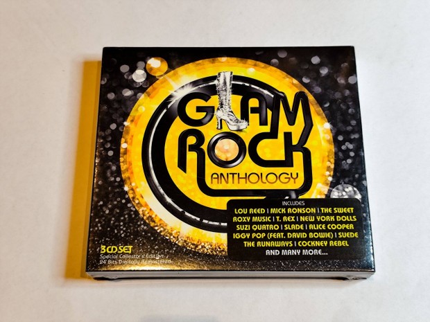 Various - Glam Rock Anthology 3 X CD