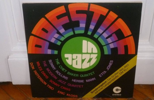 Various - Prestige In Jazz LP 1968 Germany