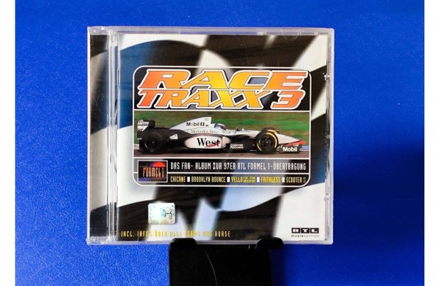 Various - Race Traxx 3 CD Electro, Synth-pop,
