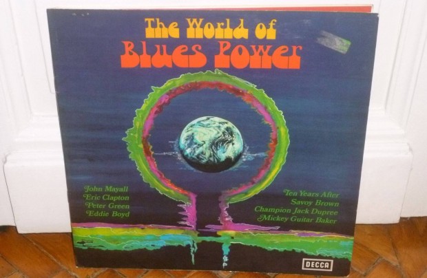 Various - The World Of Blues Power LP 1969 Germany