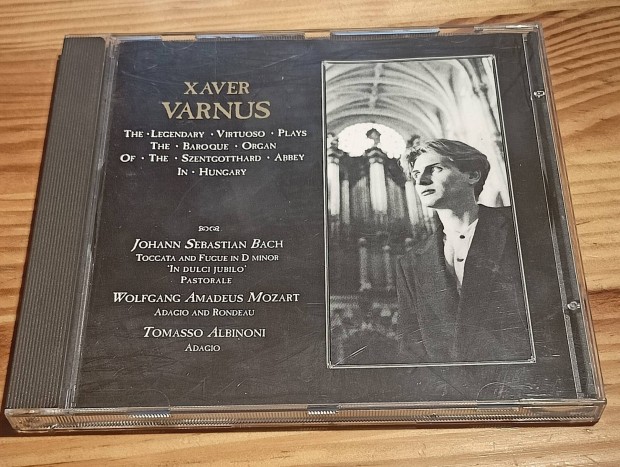 Varnus Xavr - Plays the Szentgotthrd Abbey organ CD