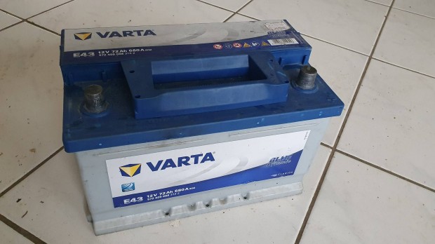 Varta 12V 72Ah aut akkumultor 2024 06 30