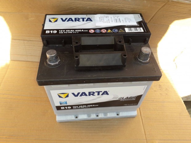 Varta 12v 45Ah akku.j llapotban elad