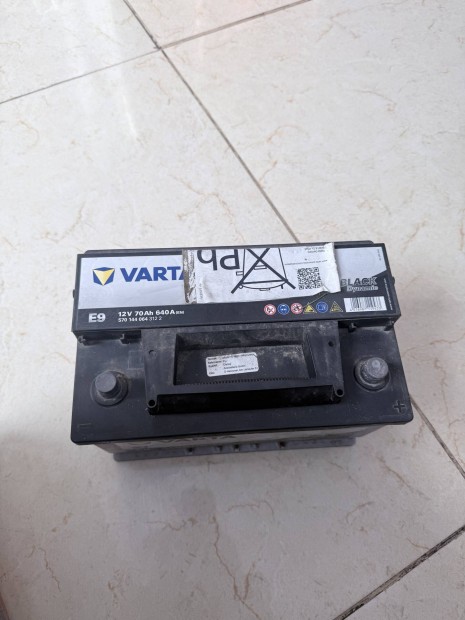 Varta 12v 70 ah 640 A