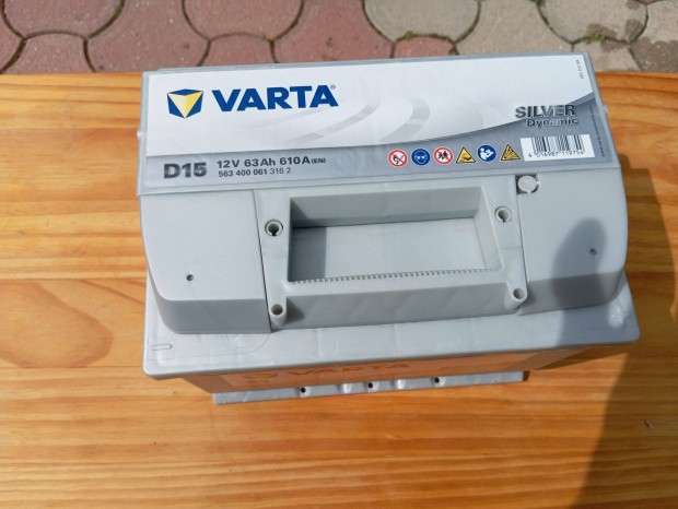 Varta 63Ah akkumultor j!