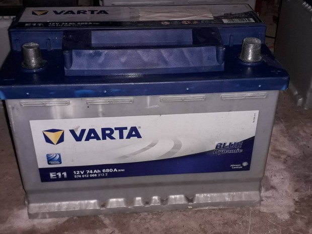 Varta 74 Ah indt akkumultor j llapotban elad elad