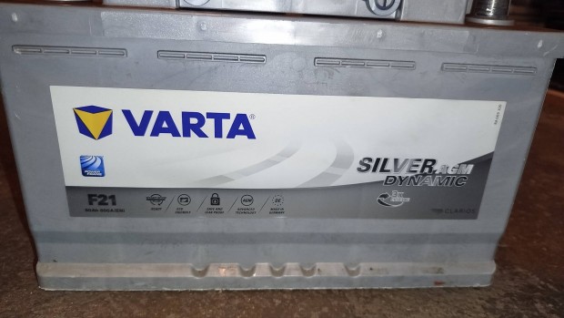 Varta 80Ah AGM akku 2020