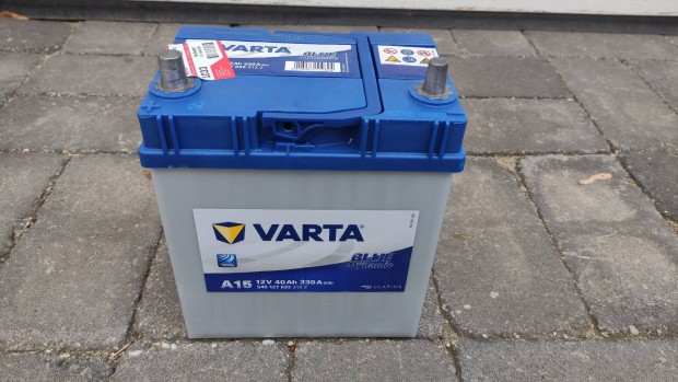Varta A15 Blue Dynamic 40Ah EN 330A left+ autó akku