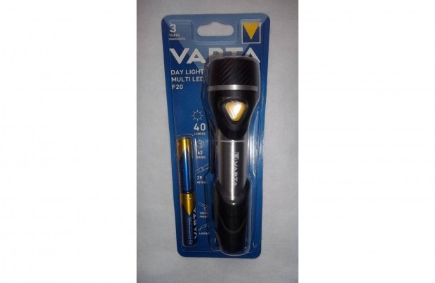 Varta Day Light Multi Led F20 elemlámpa Új!