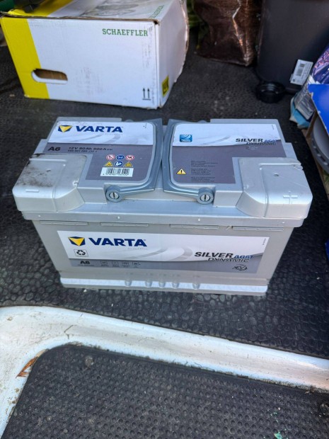 Varta Indt akkumultor 12V 80Ah 800A AGM-akkumultor Start-Stopp