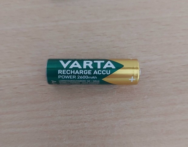 Varta Power akkumultor ceruza/ AA 2600 mAh jratlthet elem