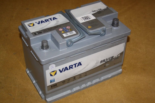 Varta Silver AGM Akkumulátor 70Ah 760A