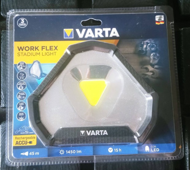 Varta Work Flex Stadium Light LED jratlthet reflektor 1450lm, IP