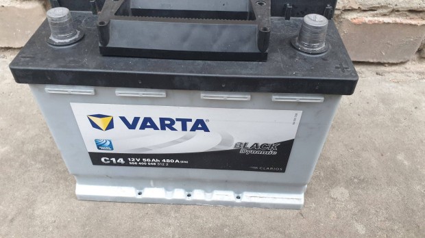 Varta akku 56Ah s jobb+