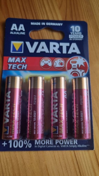 Varta elem, Ceruza 1,5V, bontatlan csomagban