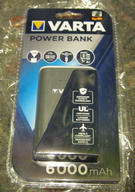 Varta powerbank 6000 mAh