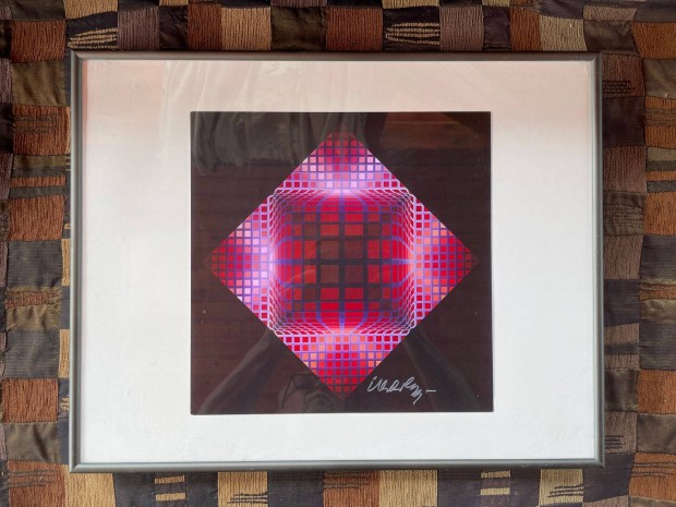 Vasarely , szerigrfik , 9 darab !