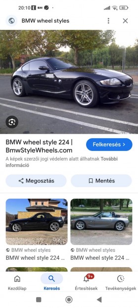 Vásárolnek BMW 224 style alufelnit.