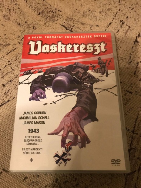 Vaskereszt DVD James Coburn