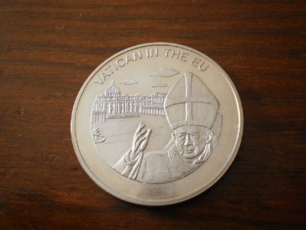 Vatican in the EU 2004 100 Liras UNC Proof elad