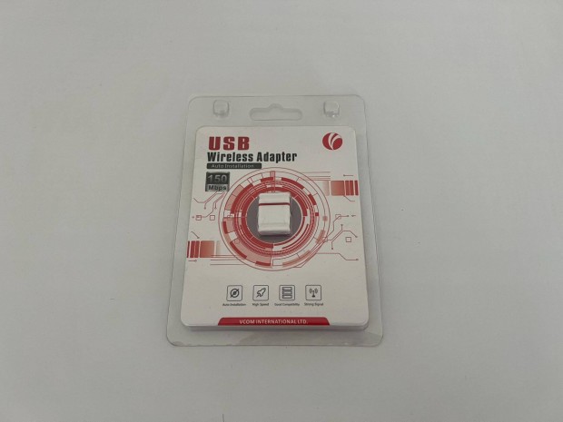 Vcom hlzati adapter USB N 150Mbps vezetk nlkli mini (DU304)